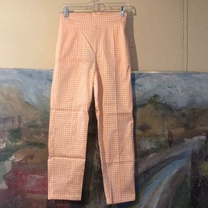 Laura Byrnes High Waist Cropped Trousers NWT sz M